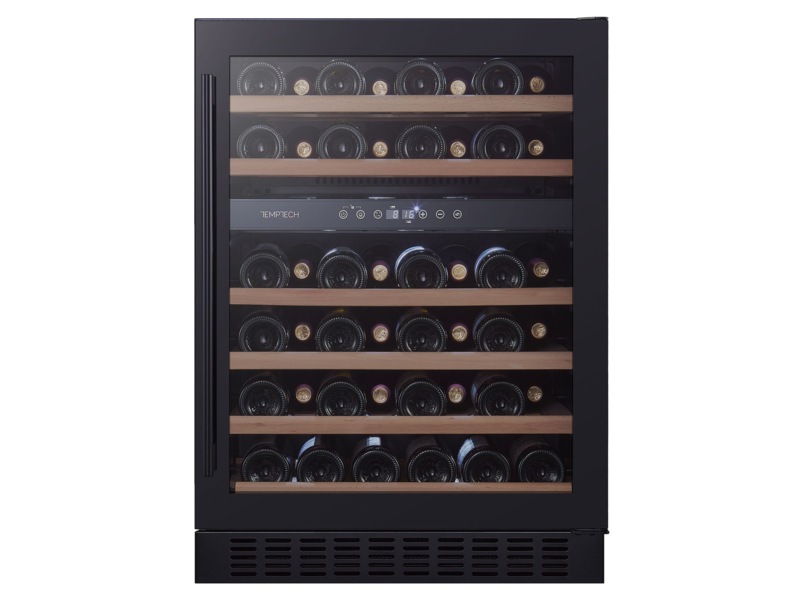 Temptech Classique CLX60DB vinskap (46 flasker) Frittstående vinskap