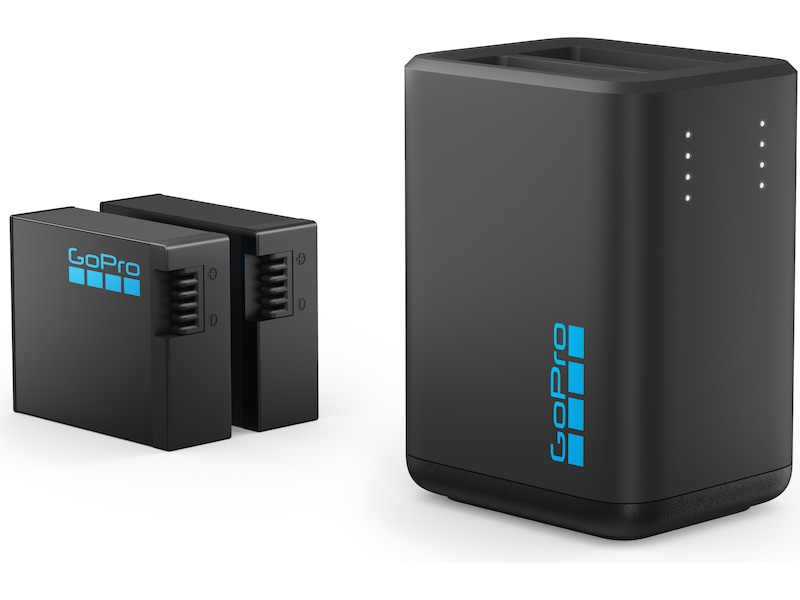 GoPro Dual Battery Charger (HERO13 Black) Tilbehørssett til kamera