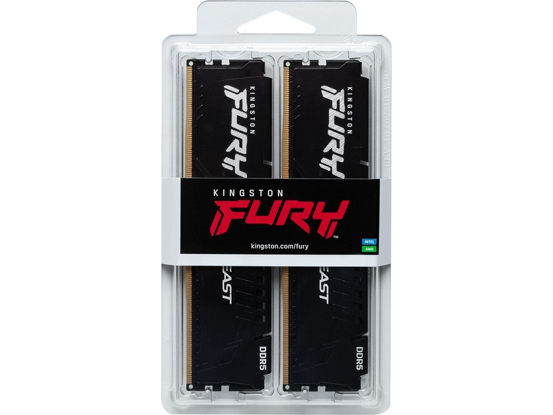 Kingston FURY Beast DDR5 6000MHz 32GB Minnebrikker