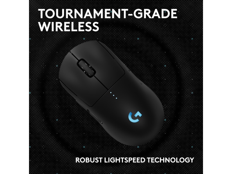 Logitech PRO 2 Lightspeed Trådløs Gamingmus (sort) Gamingmus