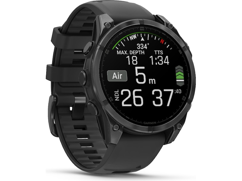 Garmin fenix 8 AMOLED 47mm GPS (slate gray/black) Smartklokker