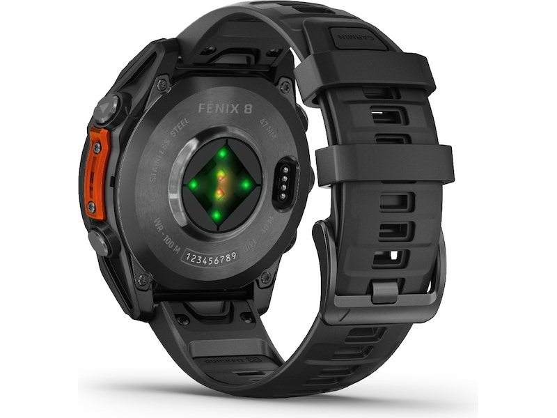 Garmin fenix 8 AMOLED 47mm GPS (slate gray/black) Smartklokker