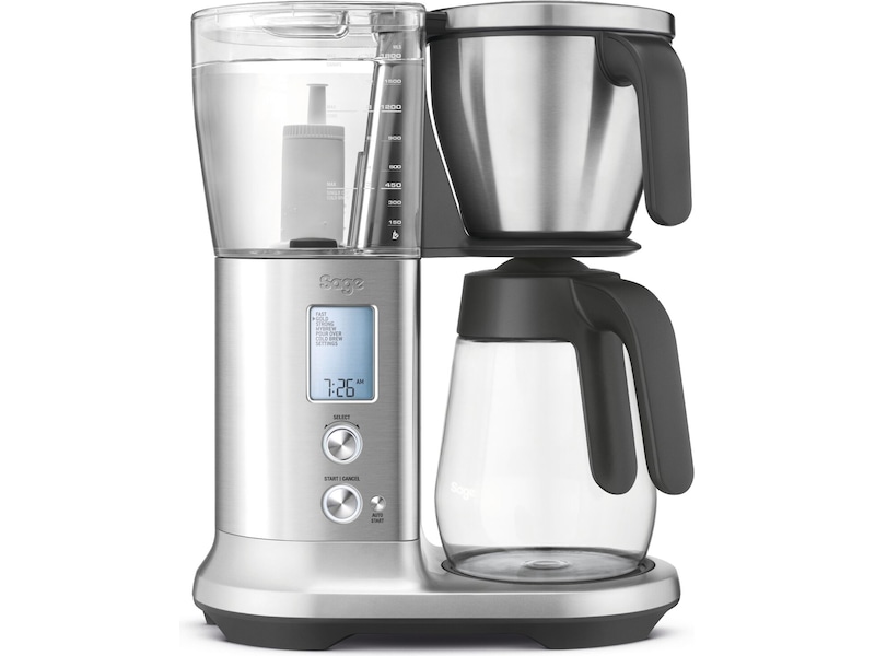 Sage Precision Brewer Glass (børstet stål) Kaffetraktere
