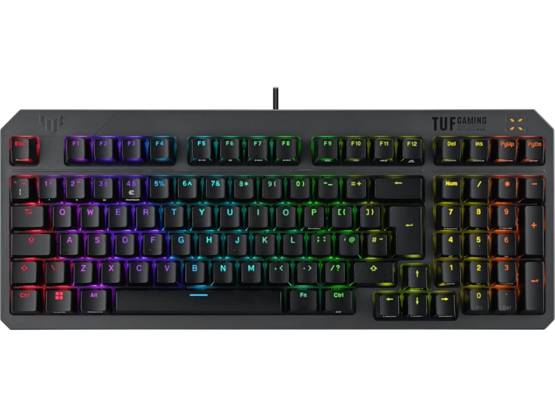 ASUS TUF Gaming K3 Gen II gamingtastatur (sort) Gamingtastatur