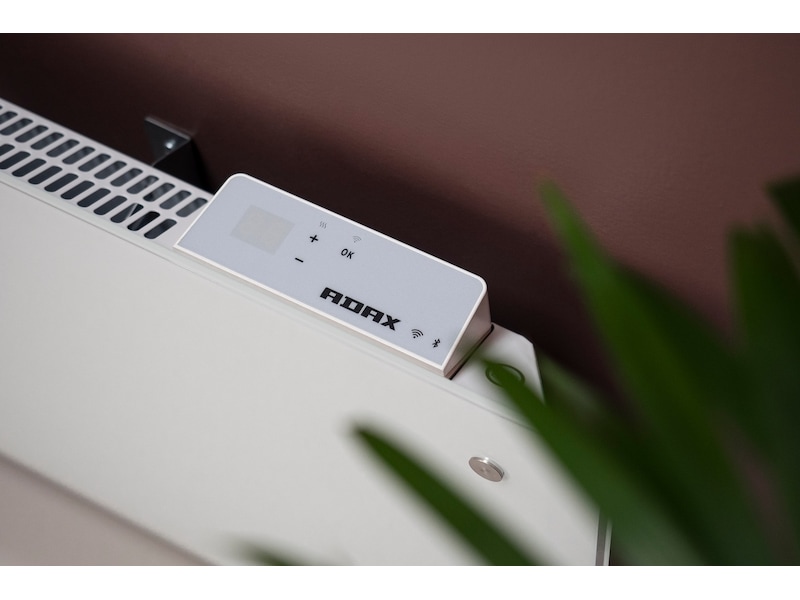 Adax Clea WiFi panelovn glass 1200W (hvit) Panelovner