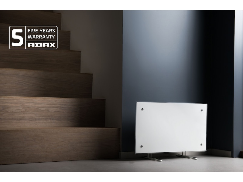 Adax Clea WiFi panelovn glass 400W (hvit) Panelovner