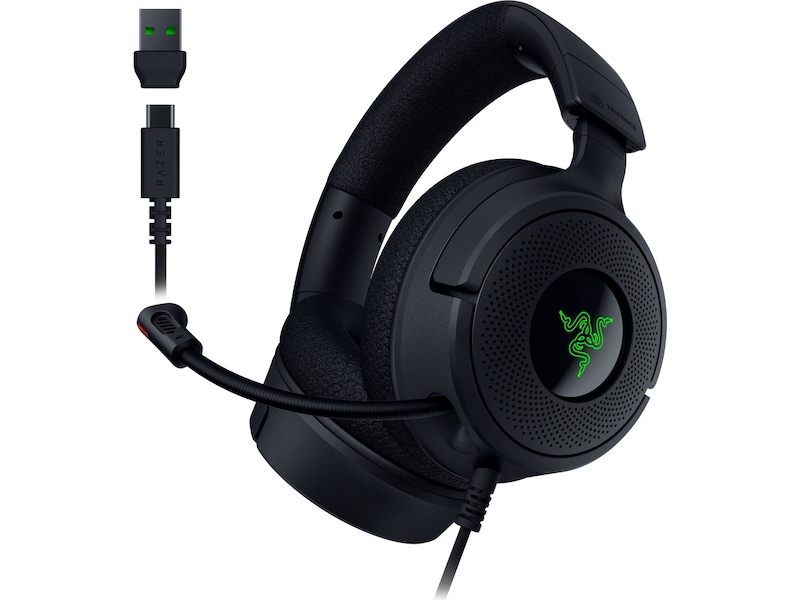 Razer Kraken V4 X gaming headset (sort) Gamingheadset