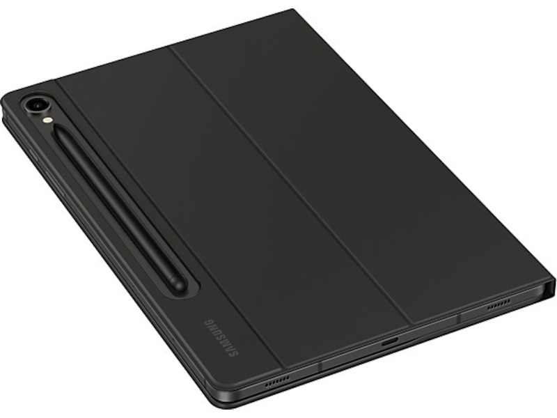 Samsung Galaxy Tab S10 Lite/FE og S9/FE Slim tastaturdeksel (sort) Tastatur og stylus