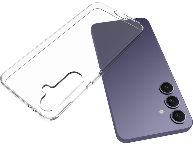 iiglo Galaxy S24 FE Silikondeksel (gjennomsiktig) Mobildeksel