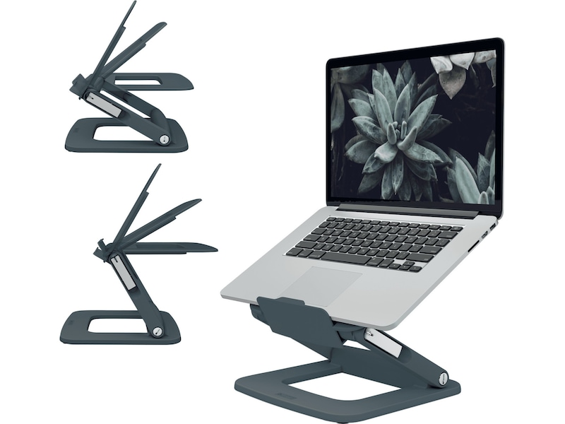 Leitz Ergo Multivinkel Laptopstøtte (grå) Laptopstand