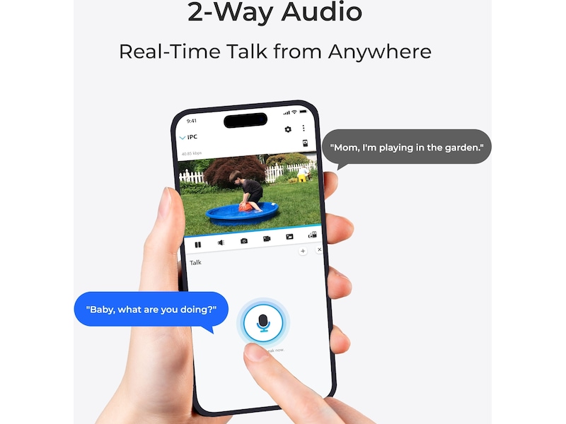Reolink E1 Outdoor WiFi utendørs overvåkningskamera Overvåkningskameraer