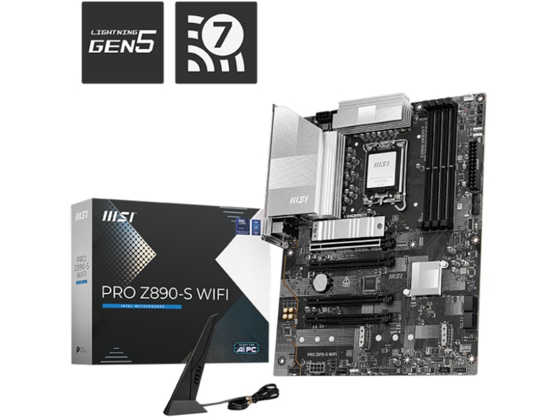 MSI PRO Z890-S WIFI Hovedkort Intel Socket