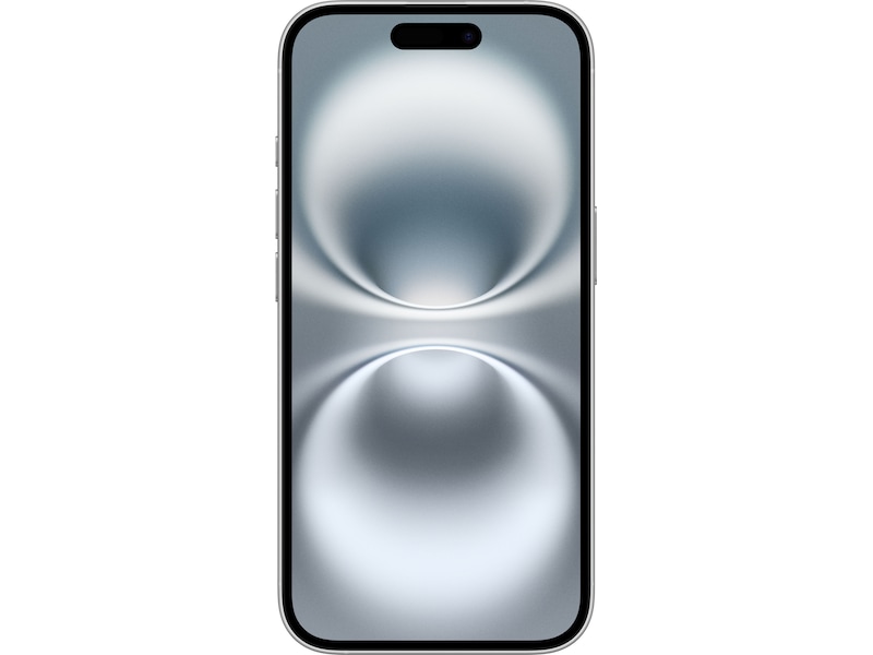 iPhone 16 128GB (hvit) Mobiltelefoner