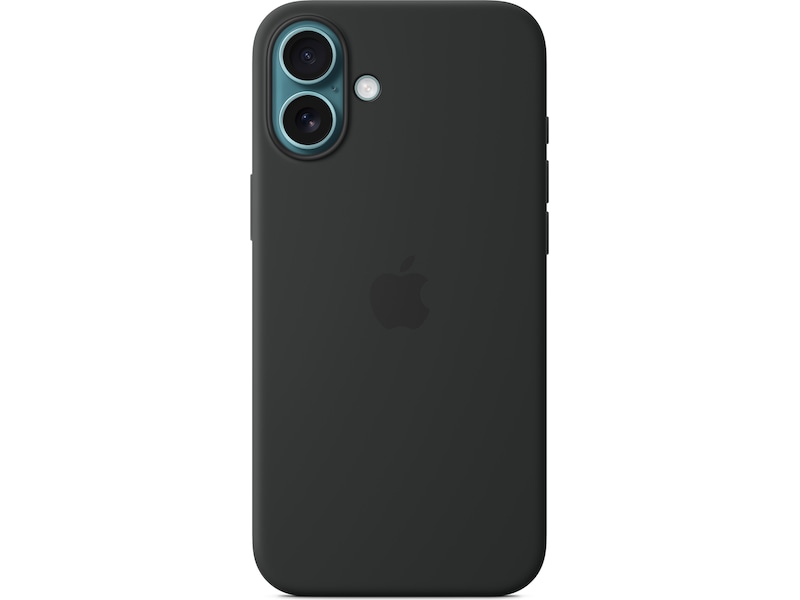 Apple iPhone 16 Plus Silikondeksel (sort) Mobildeksel