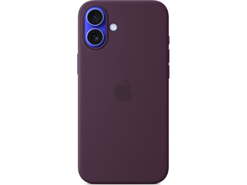 Apple iPhone 16 Plus Silikondeksel (plomme) Mobildeksel