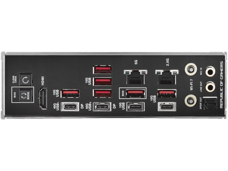 ASUS ROG Crosshair X870E Hero Hovedkort AMD Socket