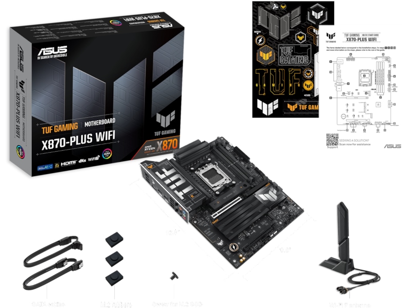 ASUS TUF Gaming X870-PLUS WIFI Hovedkort AMD Socket