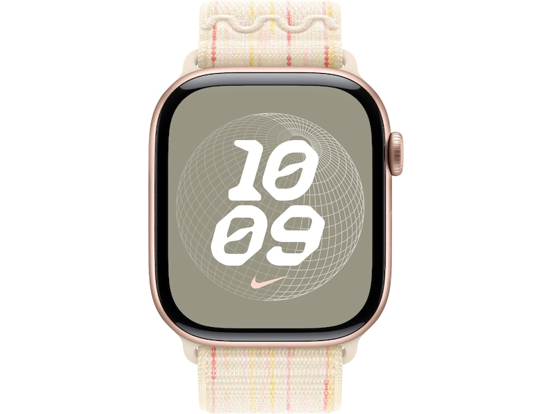 Apple Watch 46mm Nike Sport Loop (starlight/pink) Reim