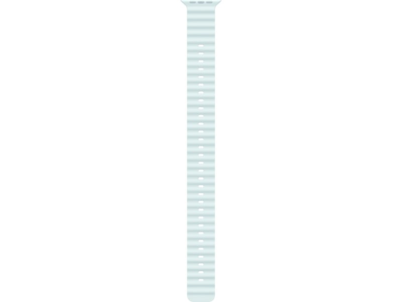 Apple Watch 49mm Natural Titanium Ocean Band Extension (ice blue) Reim