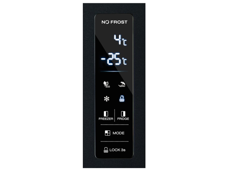 Avant MDR79DI1 Side-by-side kjøle- og fryseskap (sort) Side-by-side kjøleskap