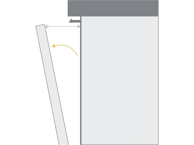 Whirlpool WUE 2B26 Oppvaskmaskin (hvit) Underbygd oppvaskmaskin