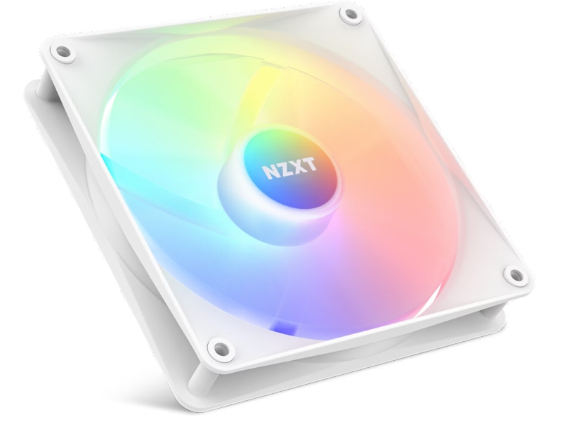 NZXT F140 RGB Core Vifte (hvit) Vifter