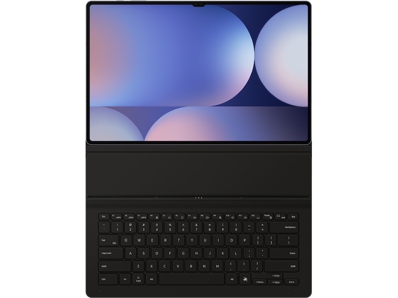 Samsung Galaxy Tab S10 Ultra / S9 Ultra Slim tastaturdeksel (sort) Deksel til nettbrett