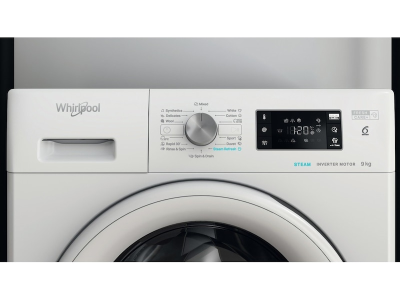 Whirlpool FFB 9458 WV EE Vaskemaskin (hvit) Vaskemaskin