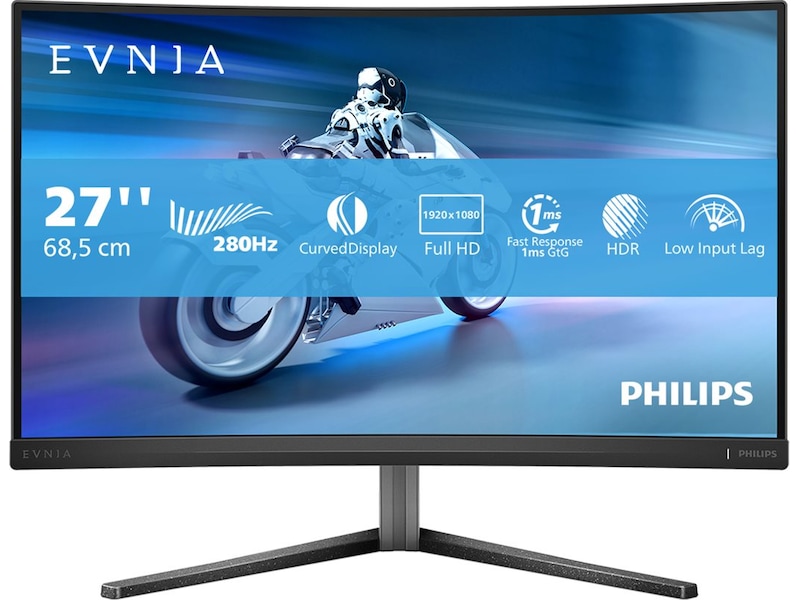 Philips 27" curved gamingskjerm 27M2C5200W/00 Gamingskjermer
