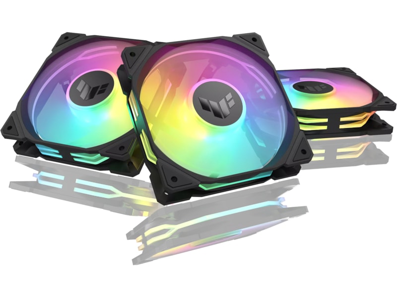 Asus TUF Gaming TR120 ARGB Reverse Vifte 3pk (sort) Vifter