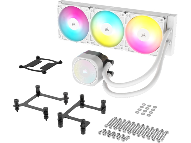 Corsair Nautilus 360 ARGB CPU Kjøler (hvit) CPU - Vannkjøling