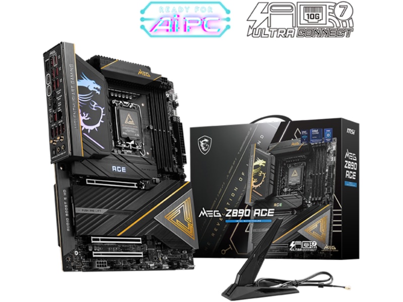 MSI MEG Z890 ACE Hovedkort Intel Socket