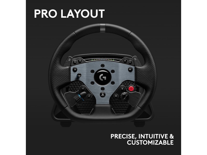 Logitech G PRO Racing Wheel PS/PC Ratt og pedaler