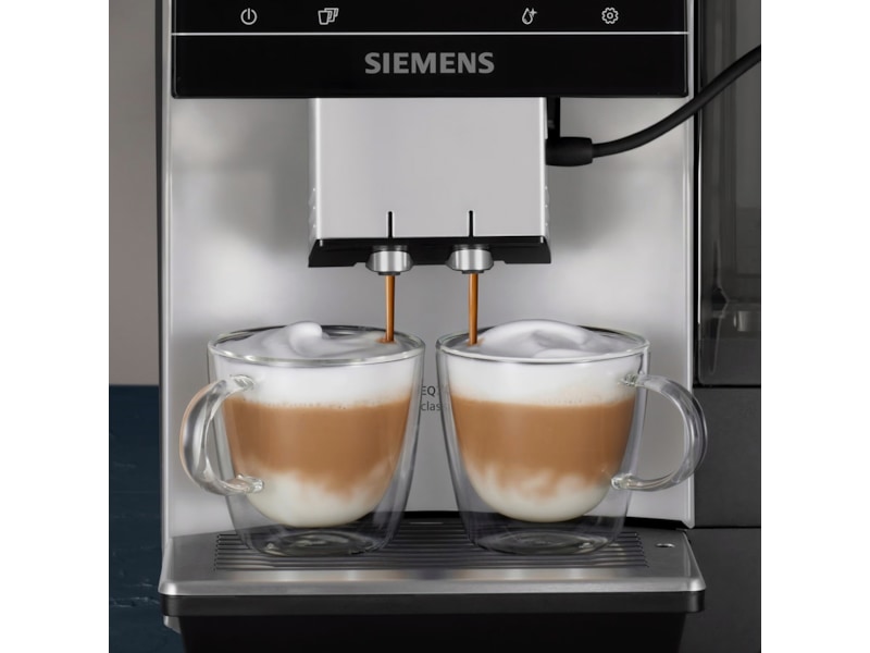Siemens EQ700 classic Automatisk Kaffemaskin (inox/sølv) Espressomaskiner