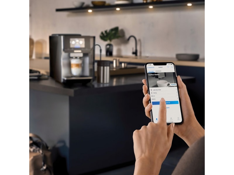 Siemens EQ700 classic Automatisk Kaffemaskin (inox/sølv) Espressomaskiner