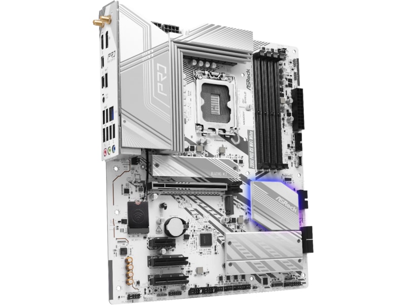 ASRock Z890 PRO RS WIFI Hovedkort (hvit) Intel Socket