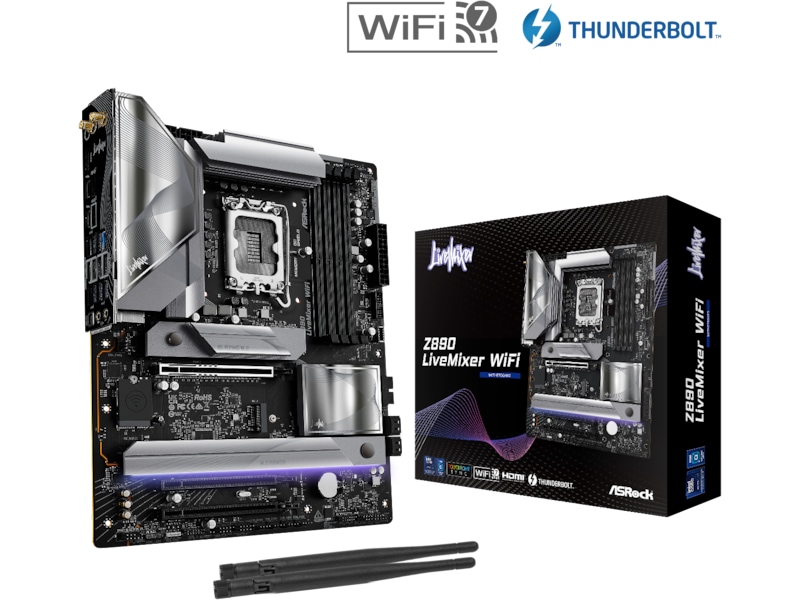 ASRock Z890 LIVEMIXER WIFI Hovedkort Intel Socket