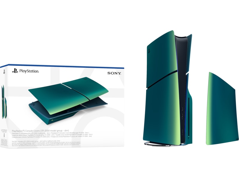 PlayStation 5 Konsolldeksel (Chroma Teal) Tilbehør til spillkonsoller