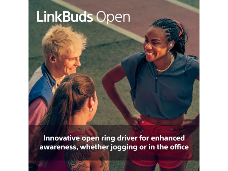 Sony Linkbuds Open True Wireless ørepropper (hvit) Ørepropper