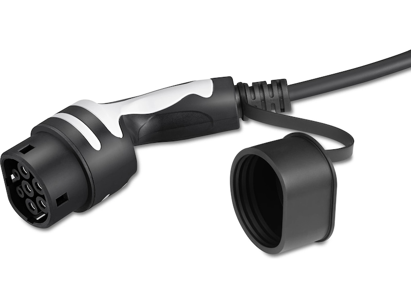 Freev EV-Charge 3000 Type 2 ladekabel 5m (sort/hvit) Ladekabler til elbil