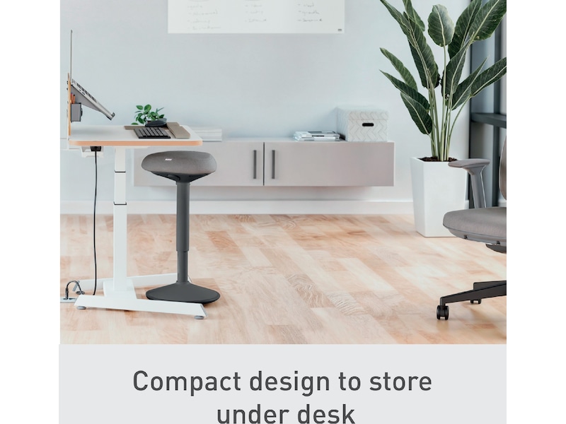 Leitz Ergo Active Balansestol sitt/stå, komfortsete, høyde 57-82 cm Kontorstoler