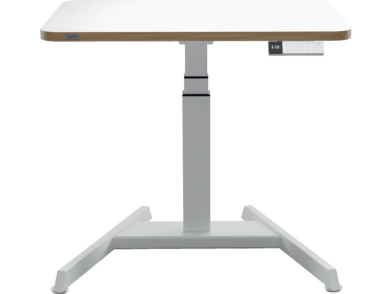 Leitz Ergo Hev-Senk Skrivebord, elektrisk, med påminnelse om å stå opp Skrivebord