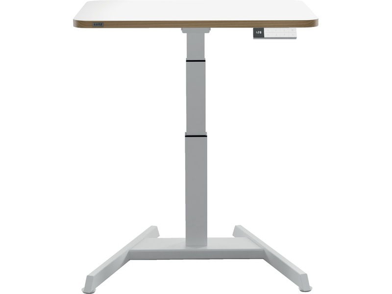 Leitz Ergo Hev-Senk Skrivebord, elektrisk, med påminnelse om å stå opp Skrivebord