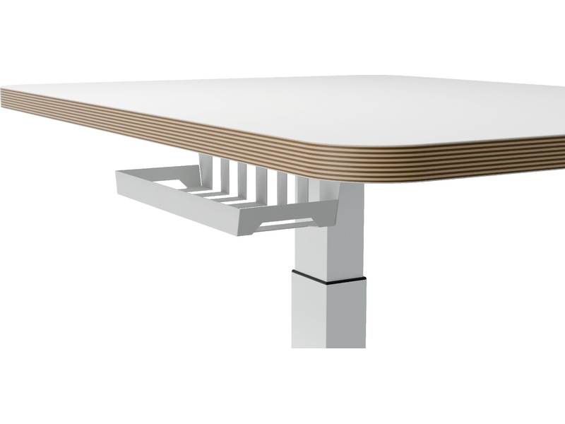 Leitz Ergo Hev-Senk Skrivebord, elektrisk, med påminnelse om å stå opp Skrivebord