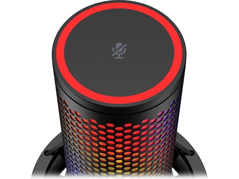 HyperX QuadCast 2 S RGB USB mikrofon (sort) Mikrofon