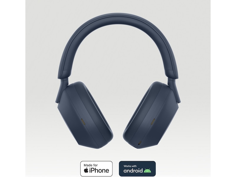 Sony WH-1000XM5 trådløse hodetelefoner, Over-Ear (blå) Hodetelefoner