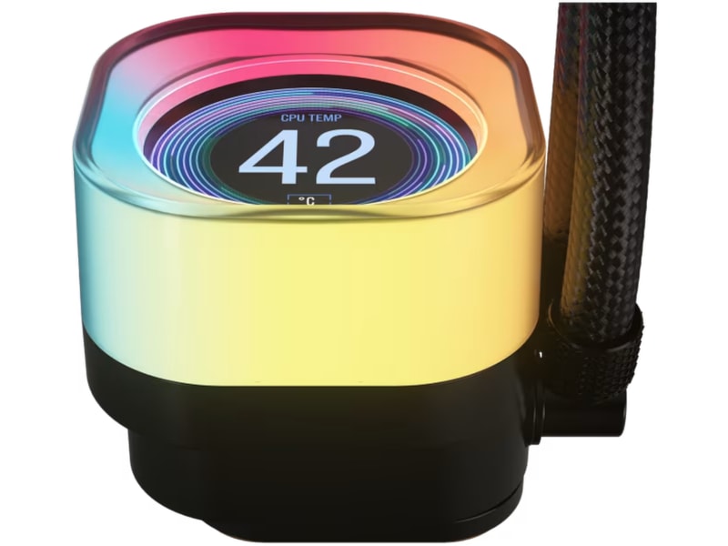 Corsair iCUE LINK TITAN 360 RX LCD AIO Kjøler (sort) CPU - Vannkjøling