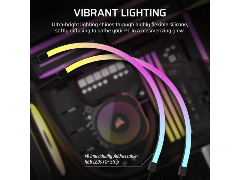 Corsair iCUE Link LS350 Aurora RGB Light Strips Kit Tilbehør
