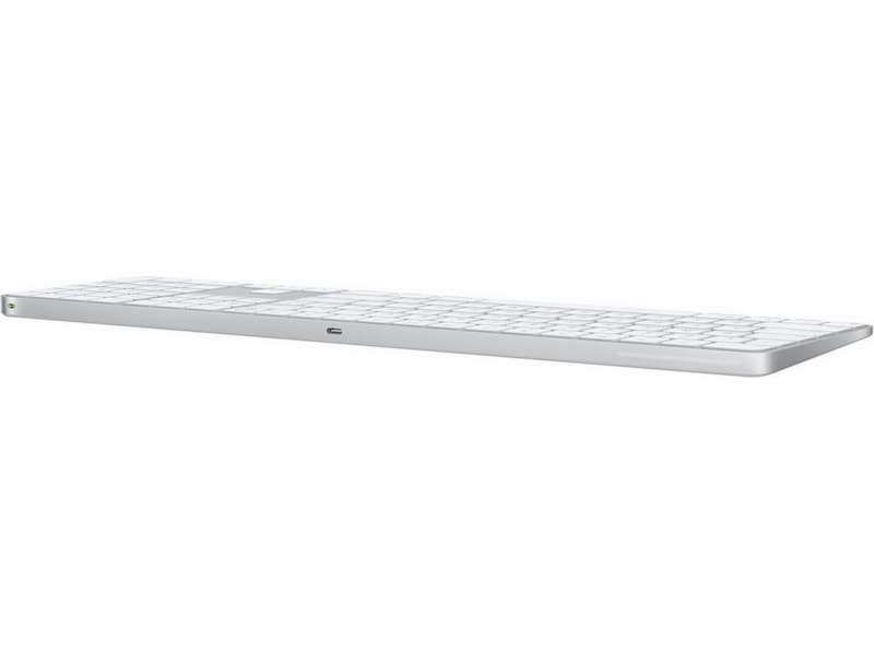 Apple Magic Keyboard Touch ID og talltastatur (hvit) Tastatur