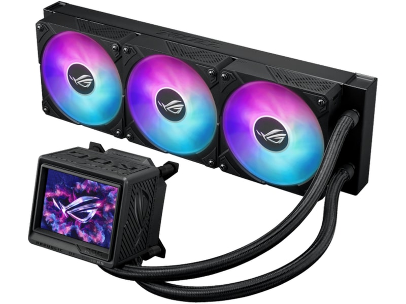 Asus ROG Ryujin III 360 ARGB Extreme Kjøler (sort) CPU - Vannkjøling